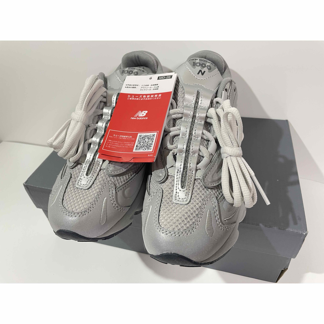 New Balance - 【新品】23㎝ NEW BALANCE M1000 シルバーの通販 by