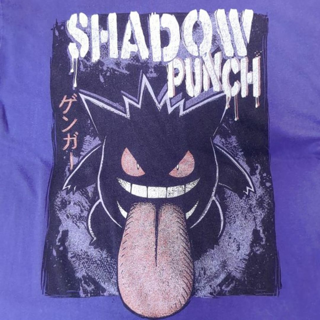 ゲンガー ポケモンセンター Tシャツ L パープル シャドーパンチ