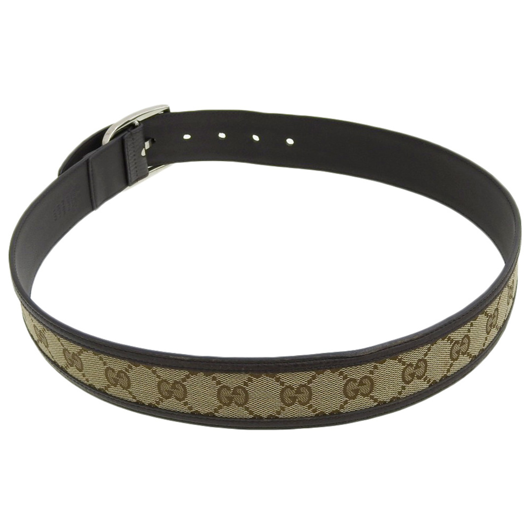 GUCCI - 【本物保証】 超美品 グッチ GUCCI GGキャンバス 腰ベルト