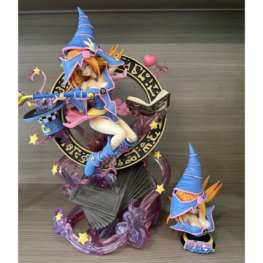 遊戯王 ブラックマジシャンガール PVC製 フィギュアガレージキットの