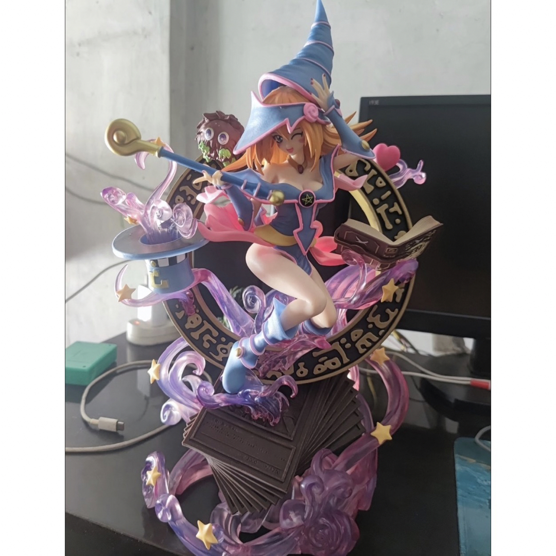 遊戯王 ブラックマジシャンガール PVC製 フィギュアガレージキットの