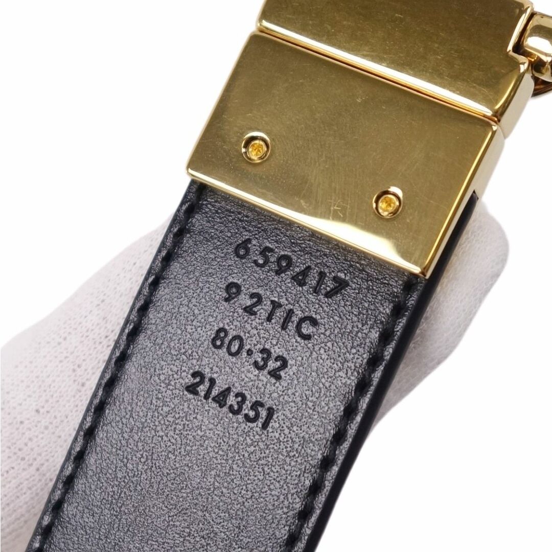 GUCCI - 極美品 グッチ GUCCI ベルト GGスプリーム インターロッキング