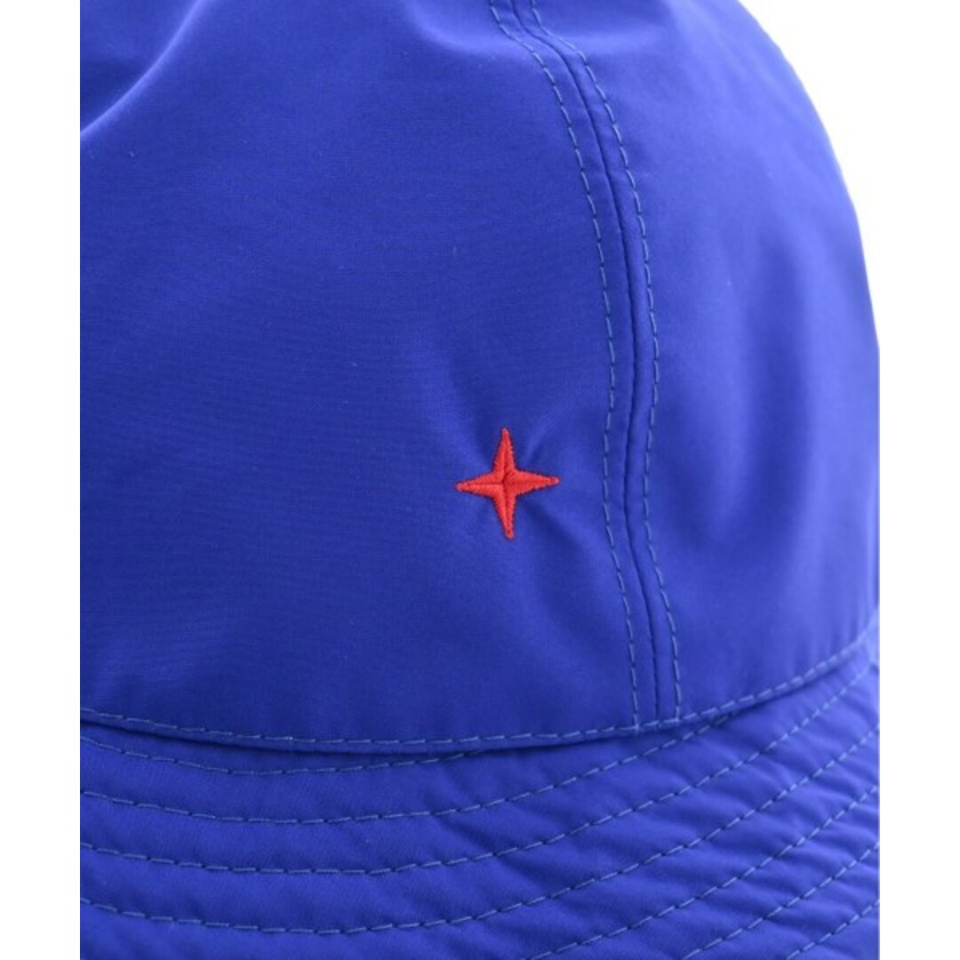 STONE ISLAND - STONE ISLAND ストーンアイランド ハット L 青 【古着