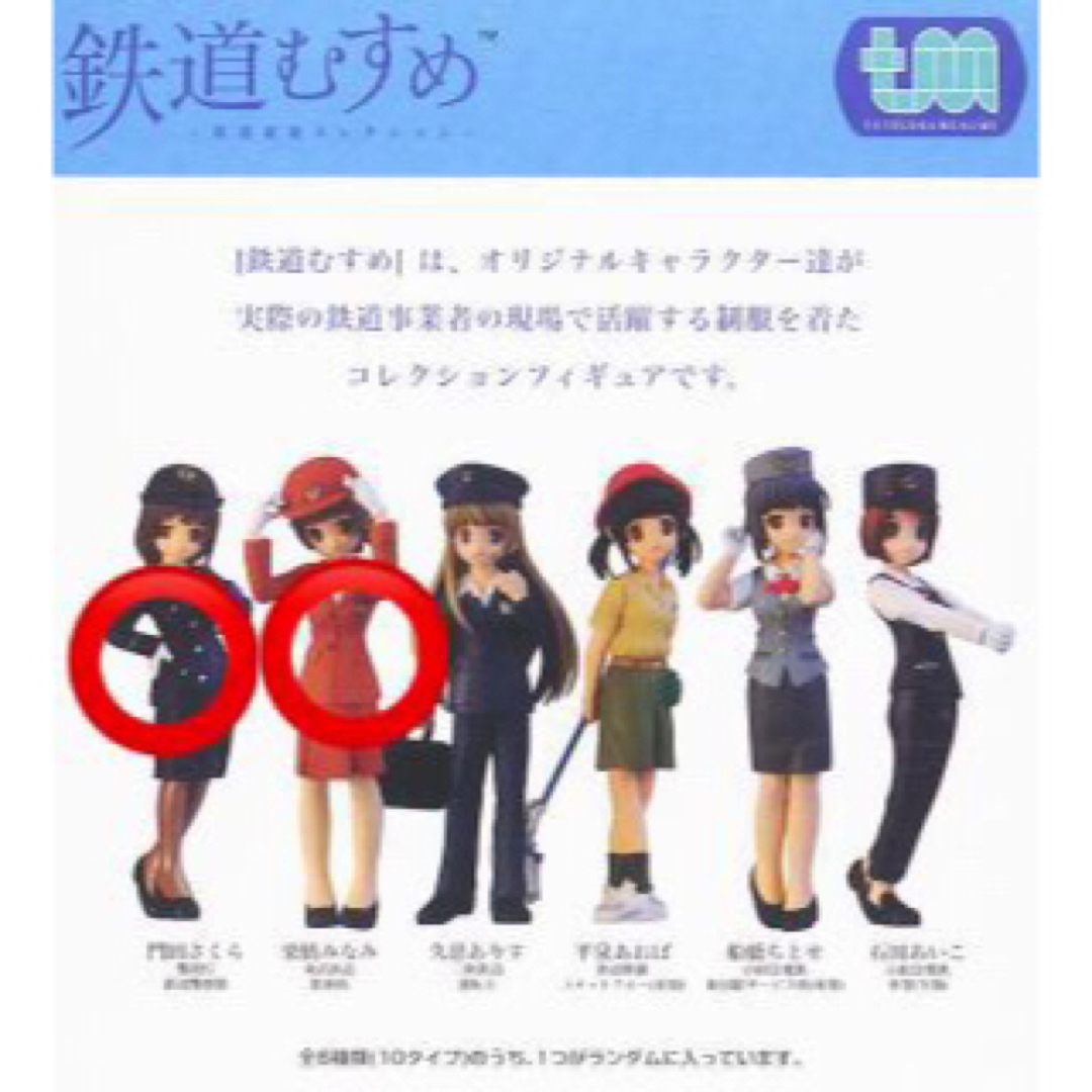 鉄道むすめ vol.2 栗橋みなみ・門田さくら 2体セットの通販 by くまお