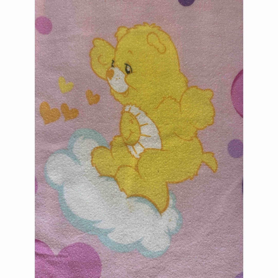 アメリカ購入ヴィンテージ ケアベアUSAリメイク シーツ古着