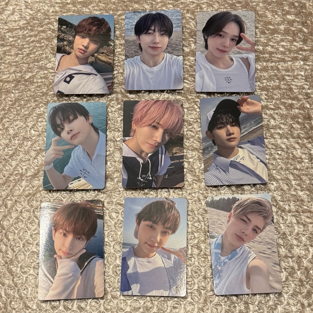 &TEAM - &TEAM エンティーム 青嵐 通常盤トレカ メンバー全員コンプ9枚