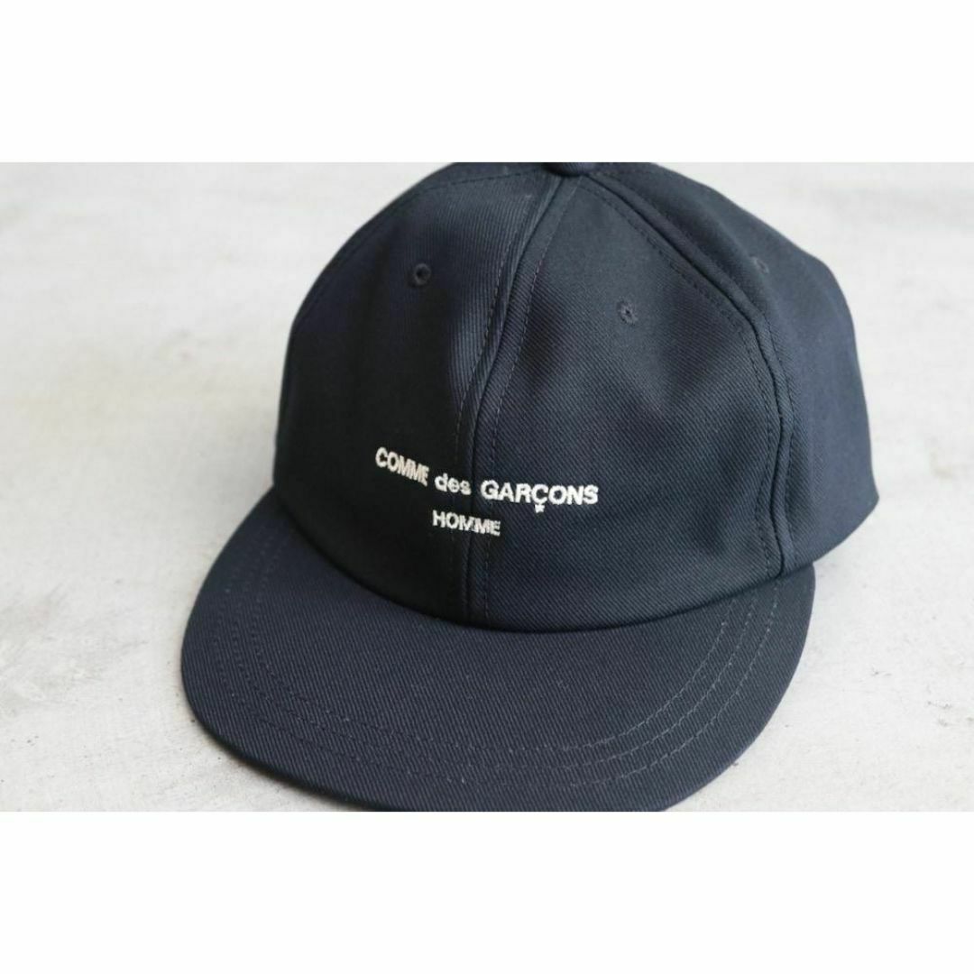COMME des GARCONS HOMME - COMME des GARCONS HOMME LOGO CAP 紺