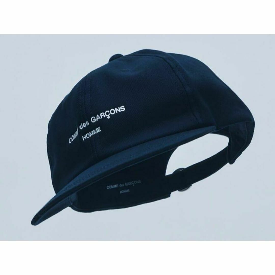 COMME des GARCONS HOMME - COMME des GARCONS HOMME LOGO CAP 紺