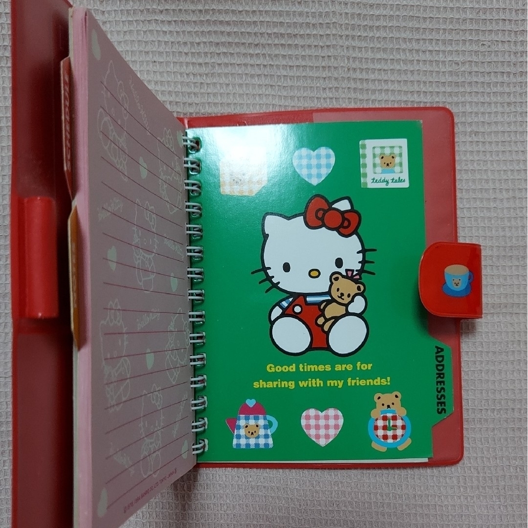 ハローキティ - ハローキティ 平成レトロ 書き込み式スケジュールの