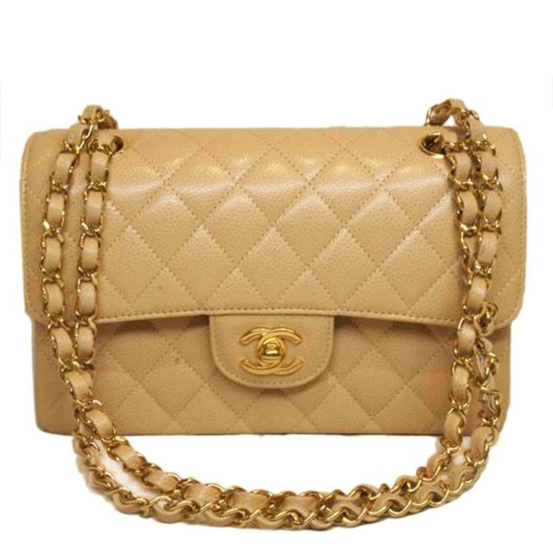 CHANEL - CHANEL シャネル/Wフラップキャビアスキンマトラッセ23