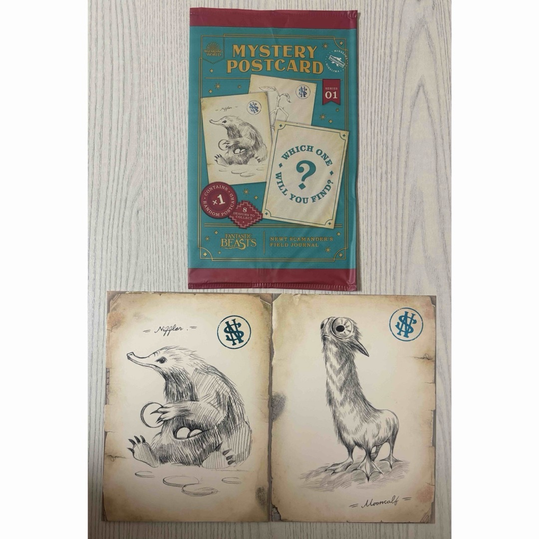 ファンタスティックビースト ポストカード ミナリマ ファンタビの通販