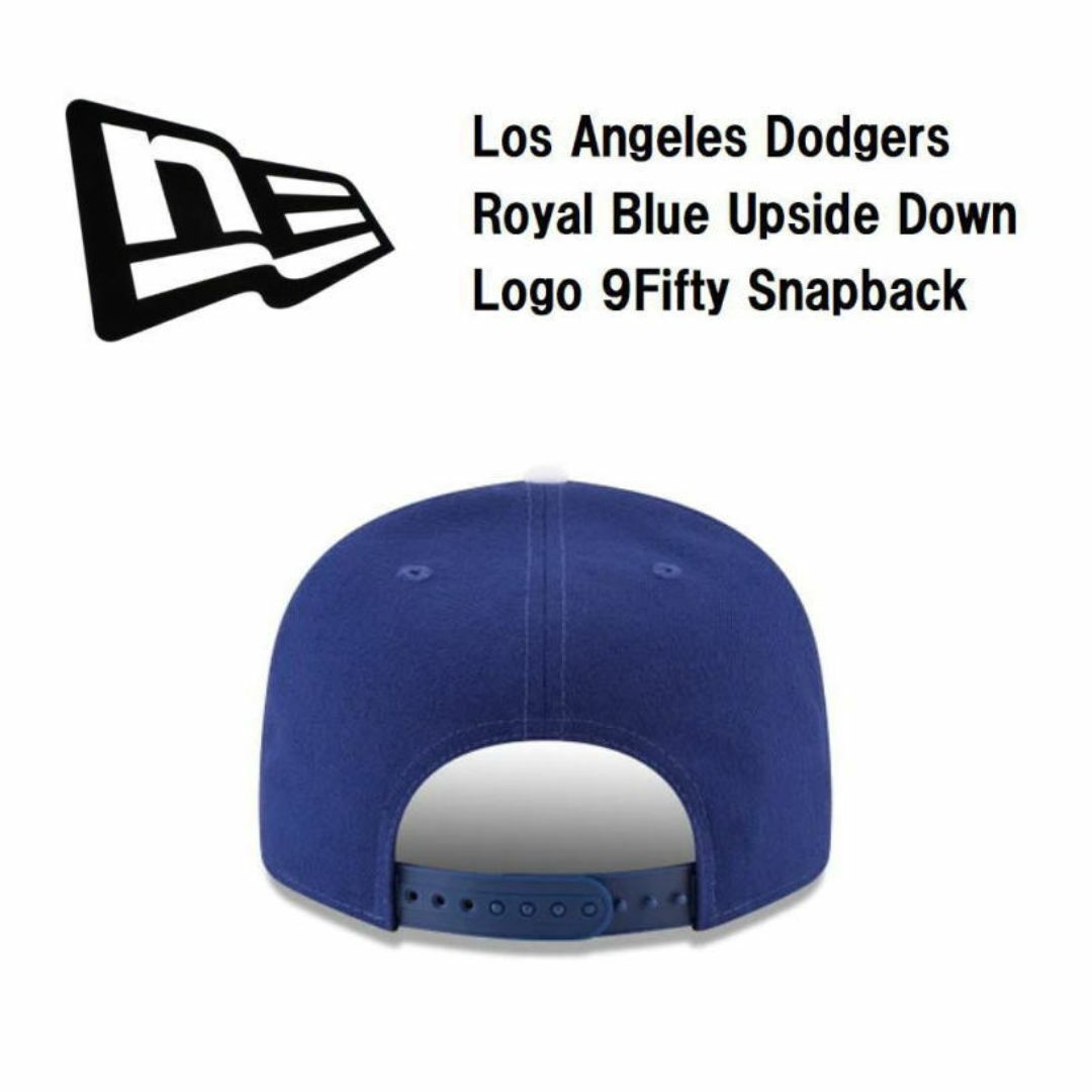 NEW ERA - 新品 海外限定 LA 反転 UPSIDE DOWN ドジャースブルーOTC950