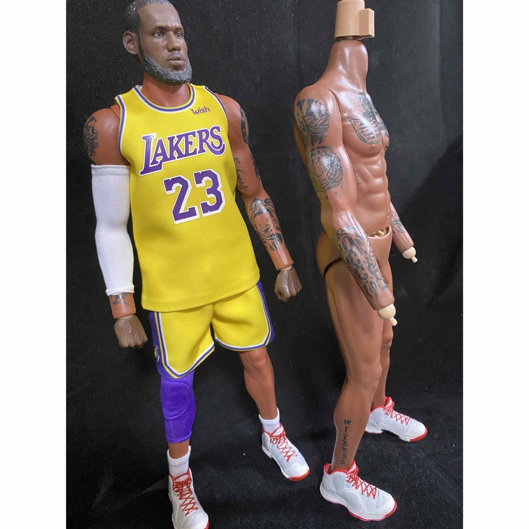 素体2体 NBA レブロン・ジェームズ フィギュア1/6 新品 LeBronの通販