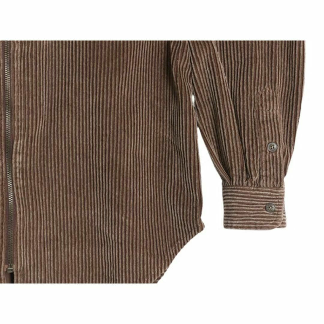 90s ST JOHN'S BAY フルジップ 太畝 コーデュロイ シャツ ジャケット