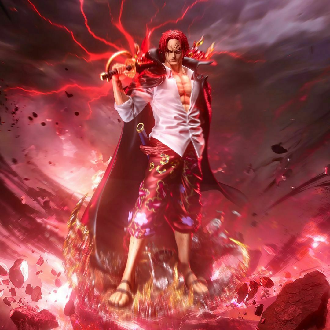 ワンピース 新四皇 赤髪のシャンクス フィギュア ガレージキット LX