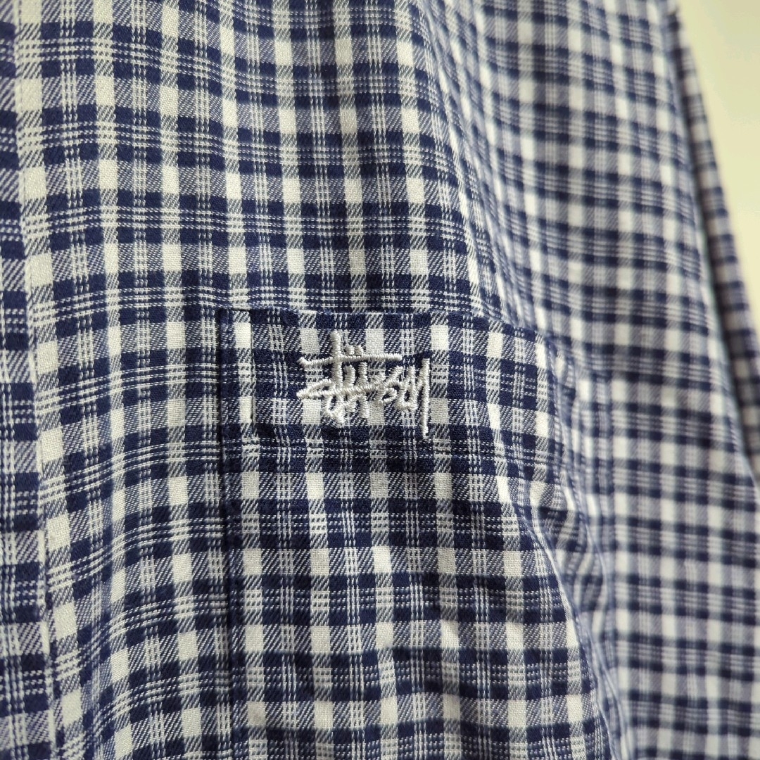 STUSSY - ☆90s USA製 OLD STUSSY チェック ボタンダウン シャツの通販