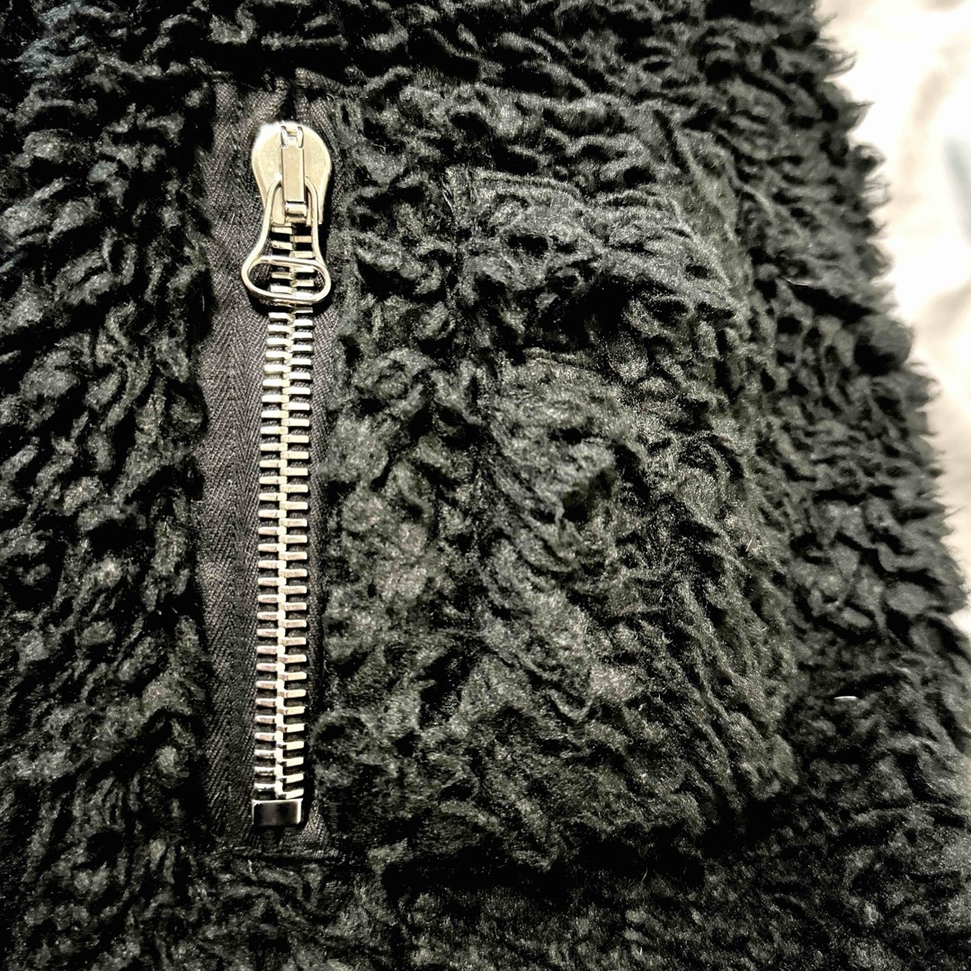 READYMADE - READYMADE TEDDY JESSE JKT Blackの通販 by shop｜レディ