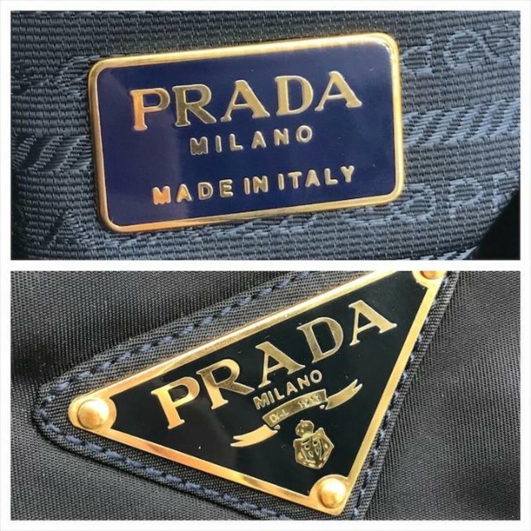 PRADA - 良品 PRADA プラダ 三角ロゴ プレート メタル ハンドル