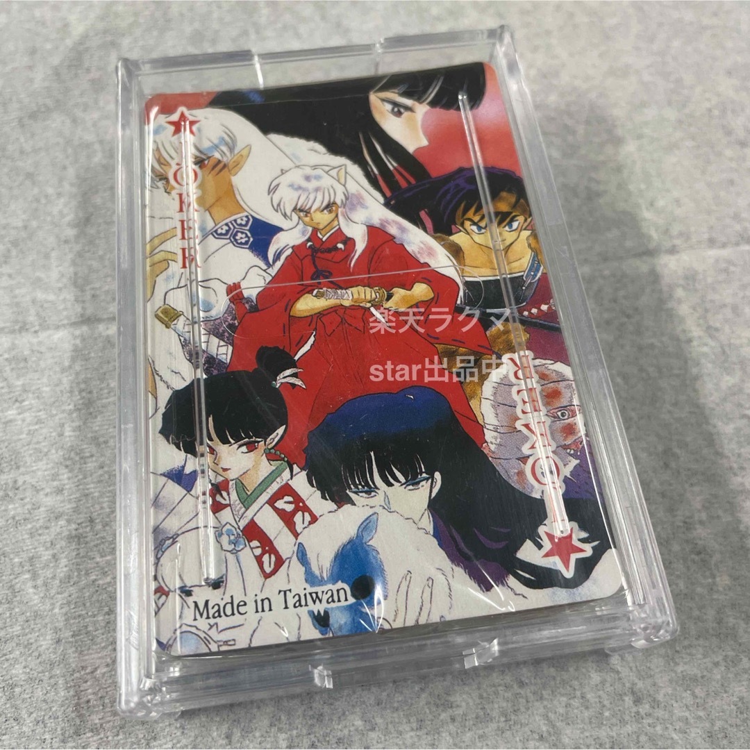 匿名配送】 犬夜叉 トランプセット 原作柄 アニメ柄の通販 by