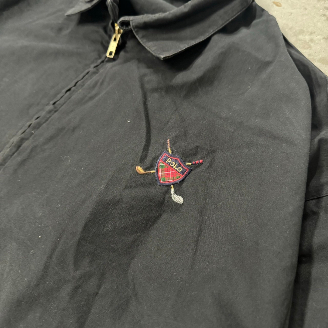 POLO RALPH LAUREN - 希少なブラック 90s Ralph Lauren スウィング