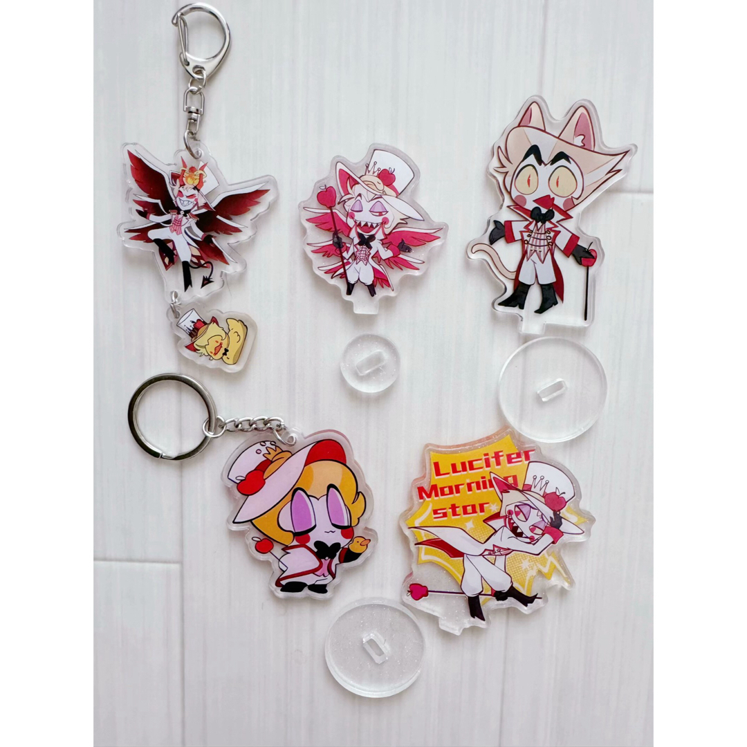 hazbin hotel ハズビンホテル ルシファー まとめ売りの通販 by ano