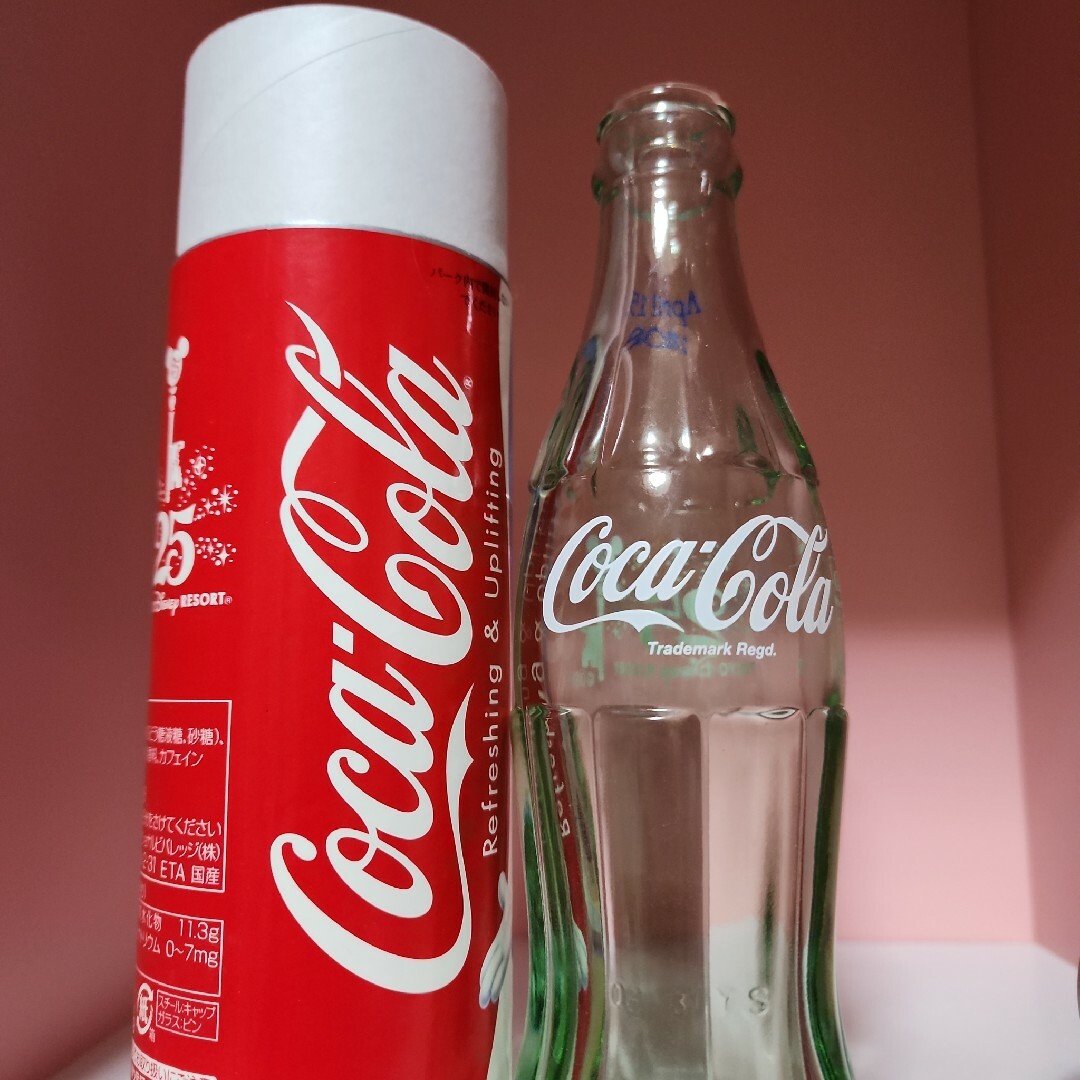コカ・コーラ - Coca-Cola 東京ディズニーリゾート 25周年 ガラス瓶