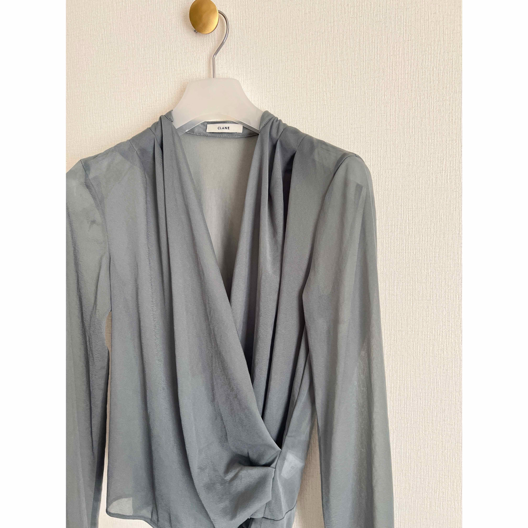 CLANE - CLANE SHEER DRAPE BODY SUITSの通販 by アリ'shop｜クラネ