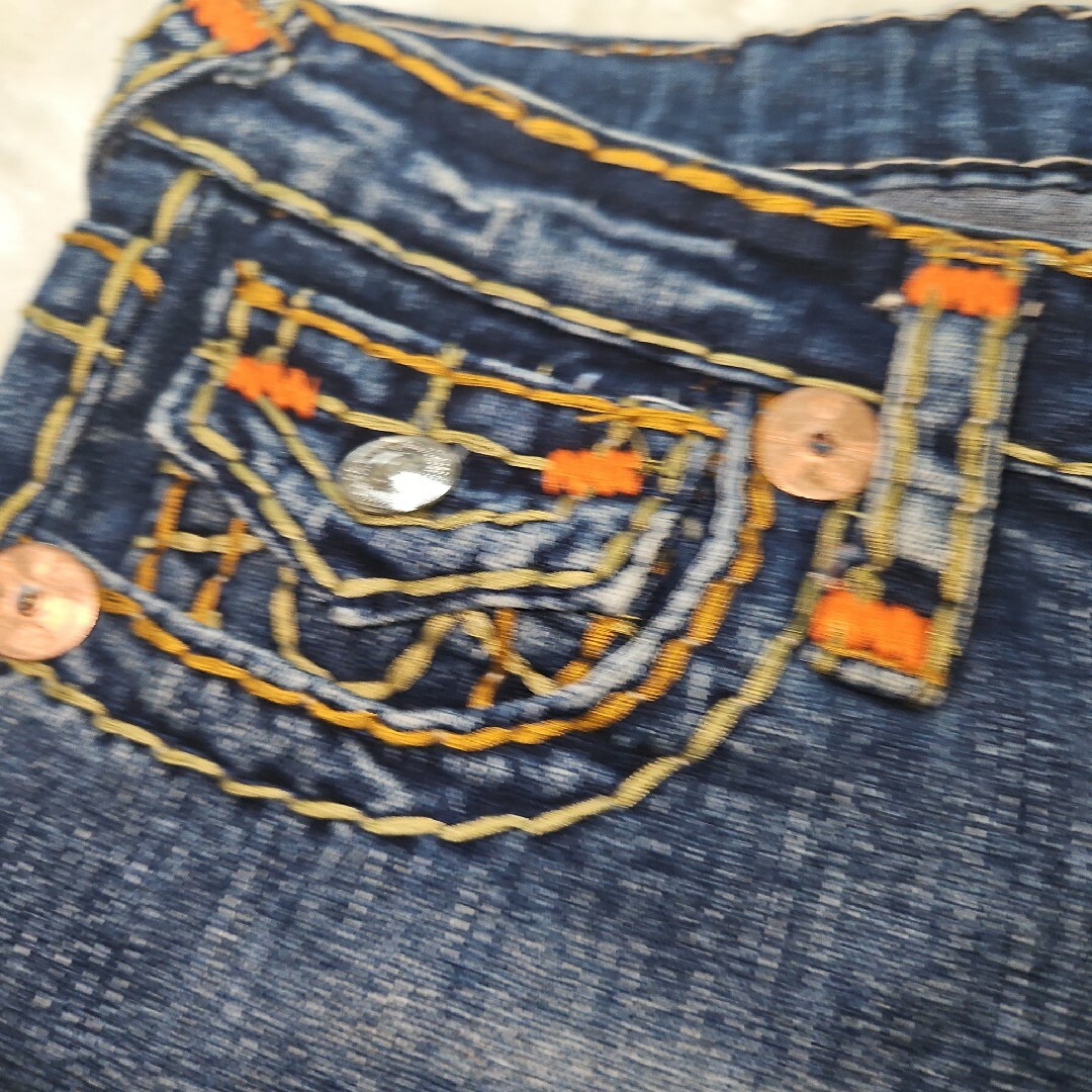 True Religion - 【TRUE RELIGION】デニムパンツ ロゴ入り サイズ28の