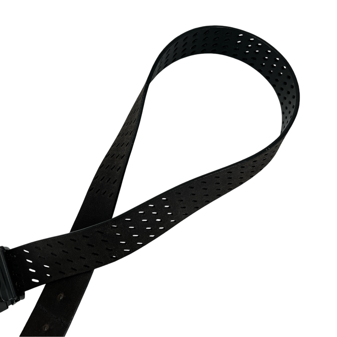 Oakley - y2k 00s オークリー ベルト スカル バックル パンチング 黒