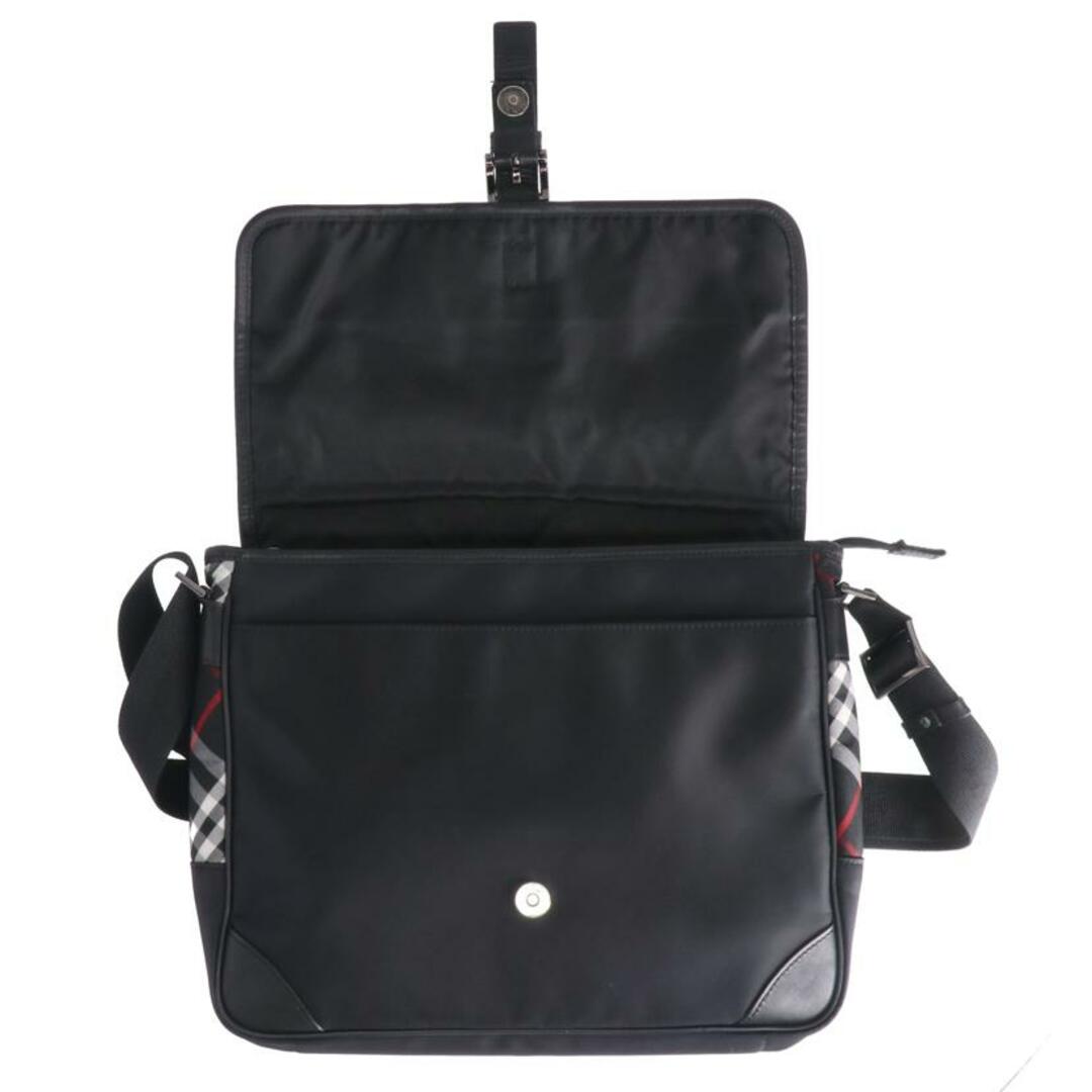BURBERRY バーバリー/ナイロン/ノバチェック/メッセンジャーショルダー