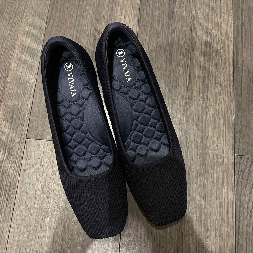 VIVAIA [Melody Pro] スクエアトゥ チャンキーヒール パンプス VIVAIA