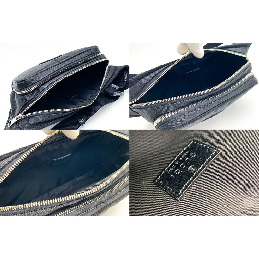 GUCCI - GUCCI グッチ 黒 ブラック GGロゴ Gucci Off The Grid