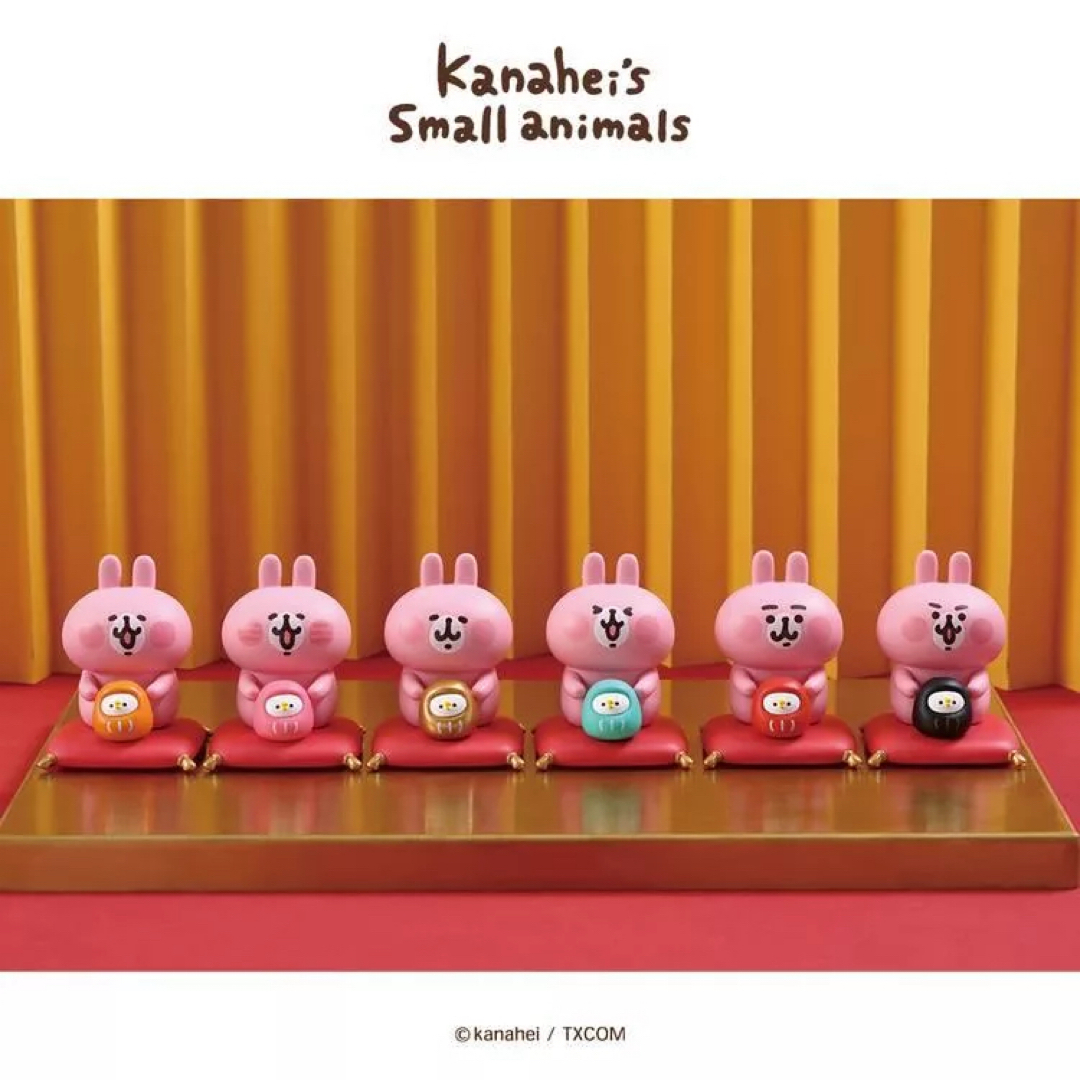 台湾 カナヘイの小動物 ピンクうさぎ だるまセットの通販 by STARBUCKS