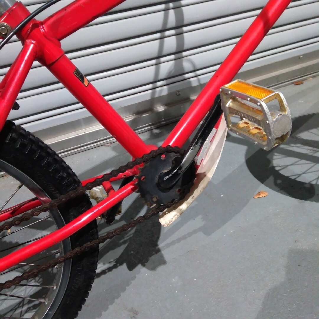 丸石サイクル - MARUISHI マルイシ トライアル BMX 自転車 20インチ 赤