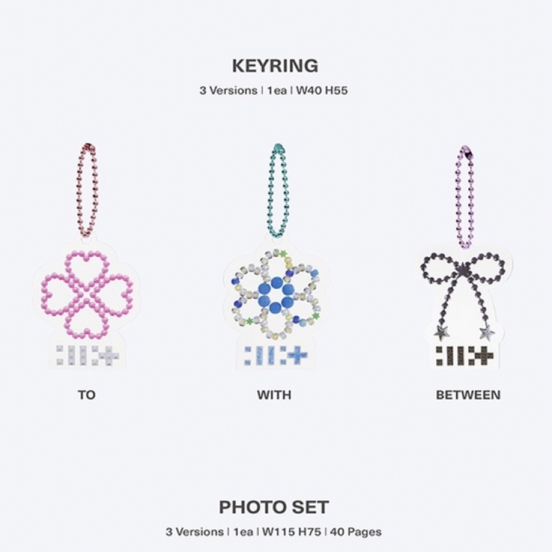 ILLIT アイリット キーリング ステッカー セット I'LLLIKEYOUの通販 by