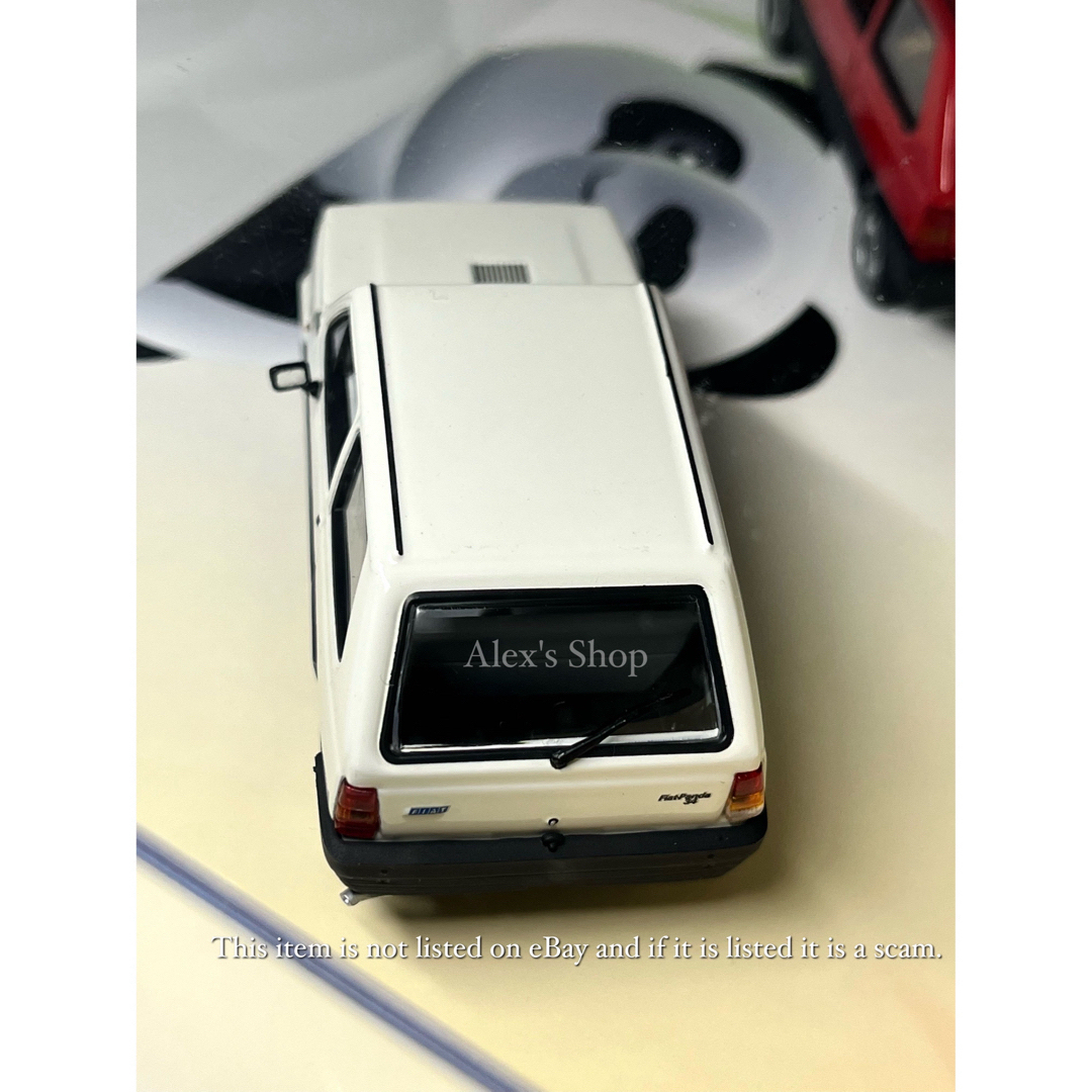 限定モデル❗️ミニチャンプス FIATパンダ30周年記念2台セットの通販