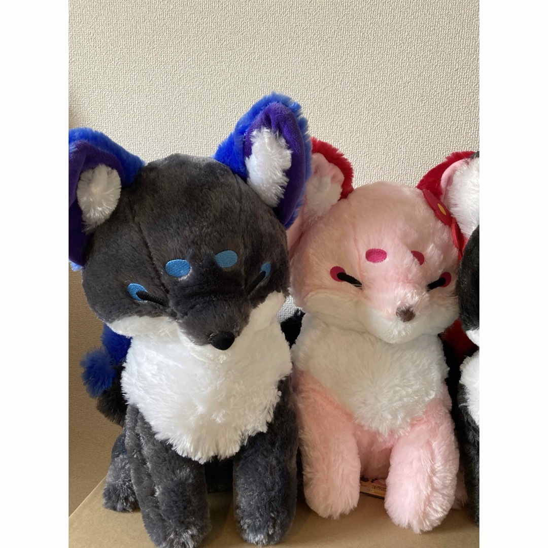 ちょコンとキツネ 九尾 ウルトラBIGぬいぐるみ 4つセットの通販 by