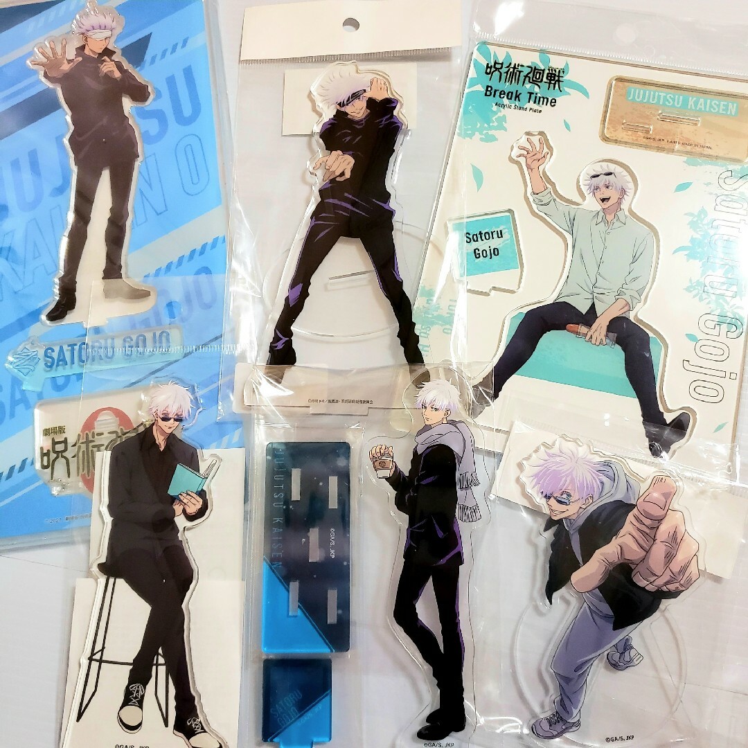 呪術廻戦 五条悟 アクリルスタンド まとめ売りの通販 by yuuki's shop