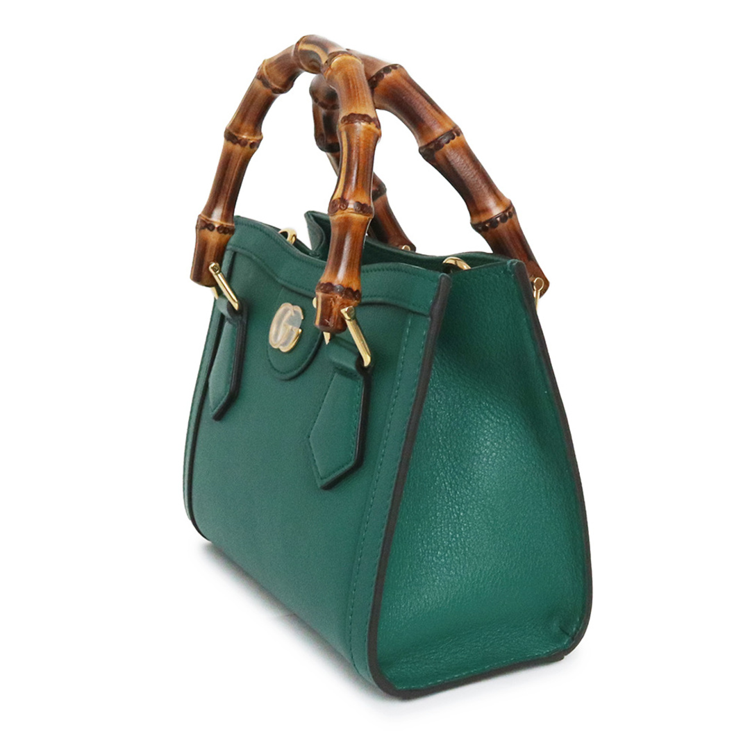 GUCCI - グッチ バンブー ダイアナ ミニ トート 2Way ショルダー