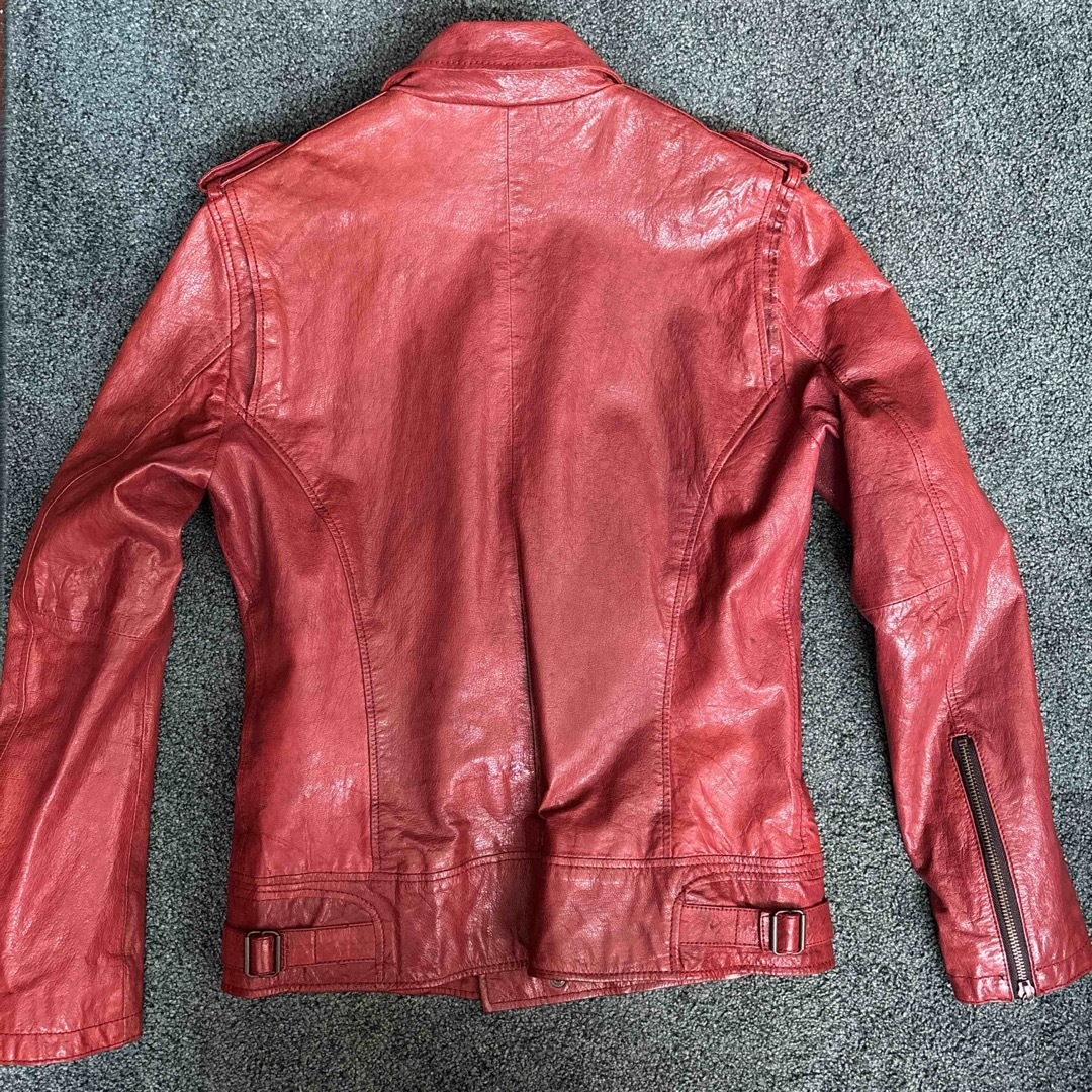 TETE HOMME - TETE HOMME テットオム ライダースジャケット レザー