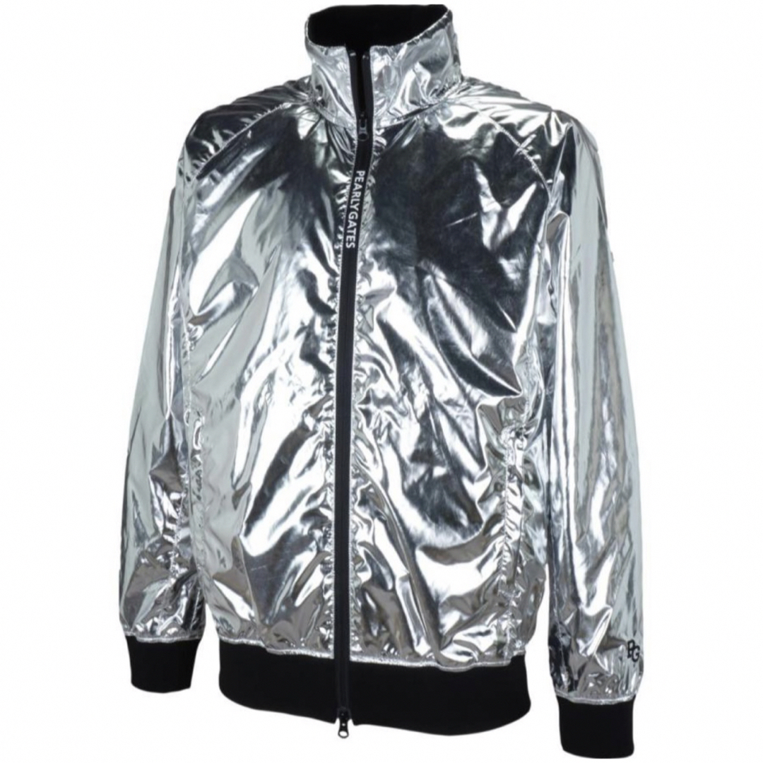 PEARLY GATES - （新品）パーリーゲイツ、プラチナシルバー、ジップ