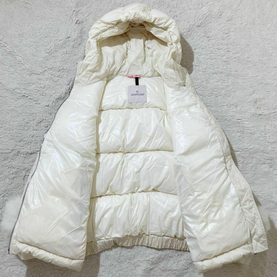 MONCLER - 【極美品】MONCLER FRAIE ダウンジャケット アイボリー
