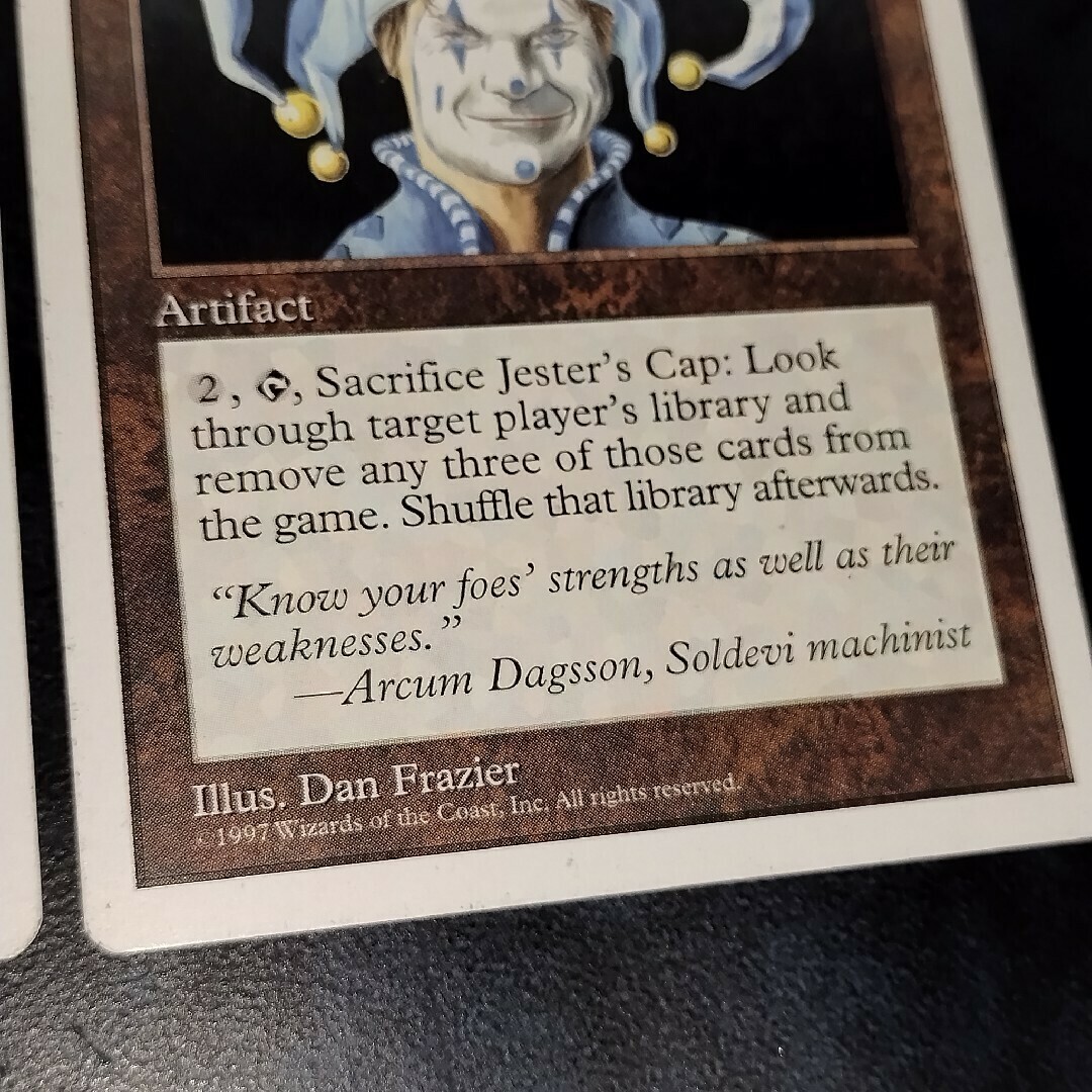 マジック：ザ・ギャザリング - MTG 道化の帽子/Jester's Cap 英1日1 2