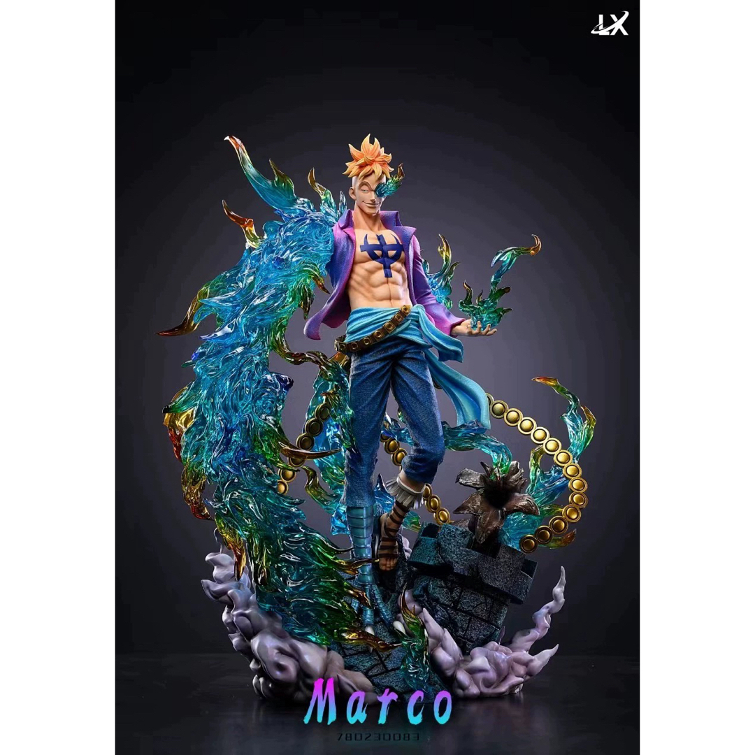 白ひげ海賊団 マルコ ワンピース フィギュア ワーコレ エース POP の