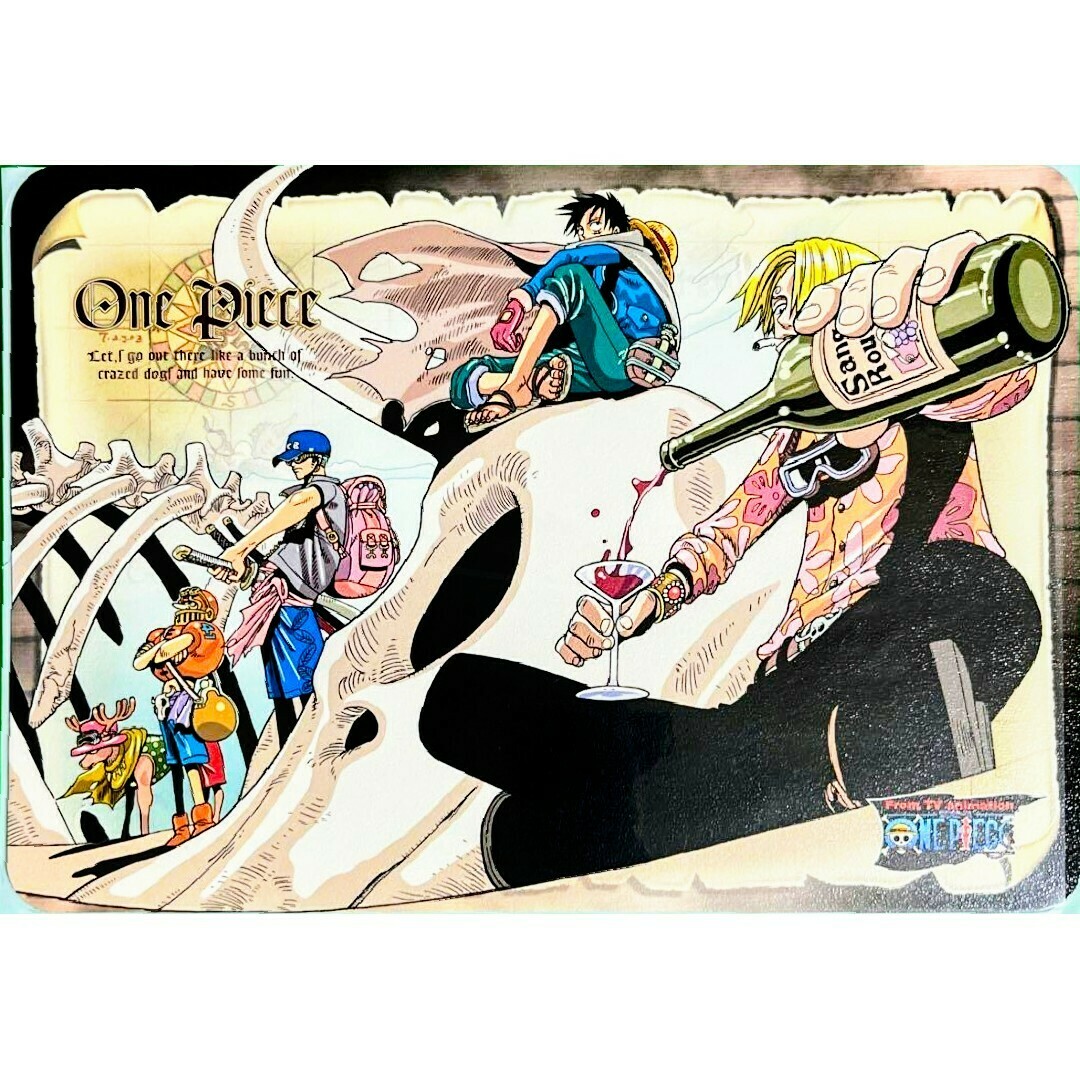 ONE PIECE - ワンピース ジャンボカードダス 9 ルフィ ゾロ サンジ