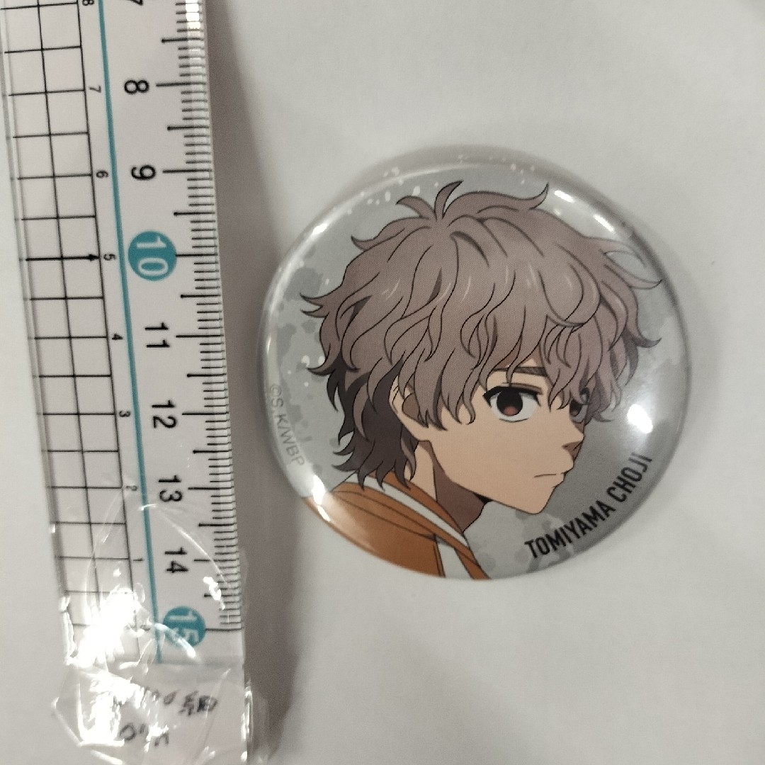 ウィンドブレーカー とみやまちょうじWINDBREAKER 兎耳山丁子 缶バッジ