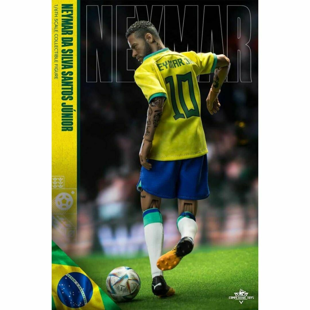 Competitive Toys 1/6 Neymar Com003の通販 by ピリピ＠購入前プロフ