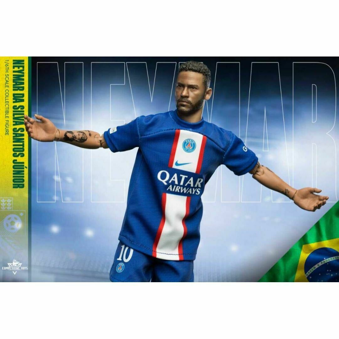Competitive Toys 1/6 Neymar Com003の通販 by ピリピ＠購入前プロフ
