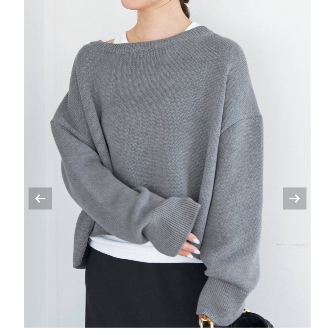 DEUXIEME CLASSE - Deuxieme Classe *Beauty プルオーバー グレーAの