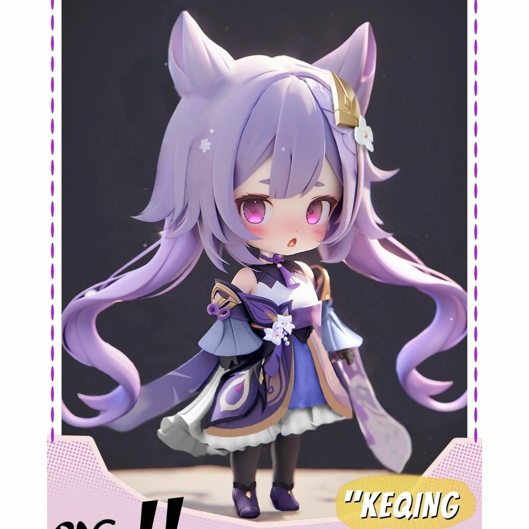 原神 刻晴 こくせい ガレージキット 塗装済み完成品 フィギュア